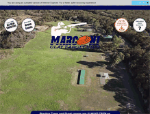 Tablet Screenshot of marconiclaytargetclub.com.au